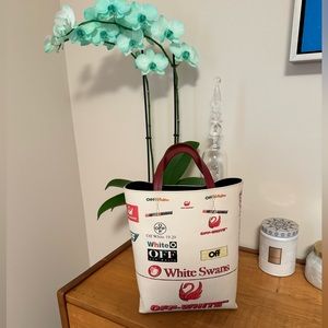 EXTREMELY RARE EUC Off-White Multi Logo Tote Bag with tags retails $1,295